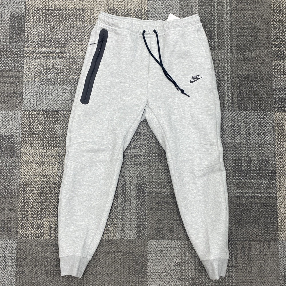 Nike Sportswear Tech‎ Fleece Joggers FB8002-063 Dark Grey Heather Mens Large